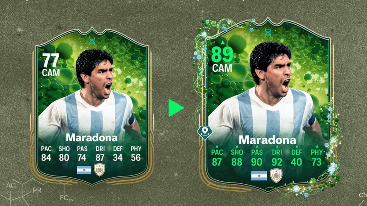 Meilleur chemin pour Diego Maradona Evolution dans EA FC 25