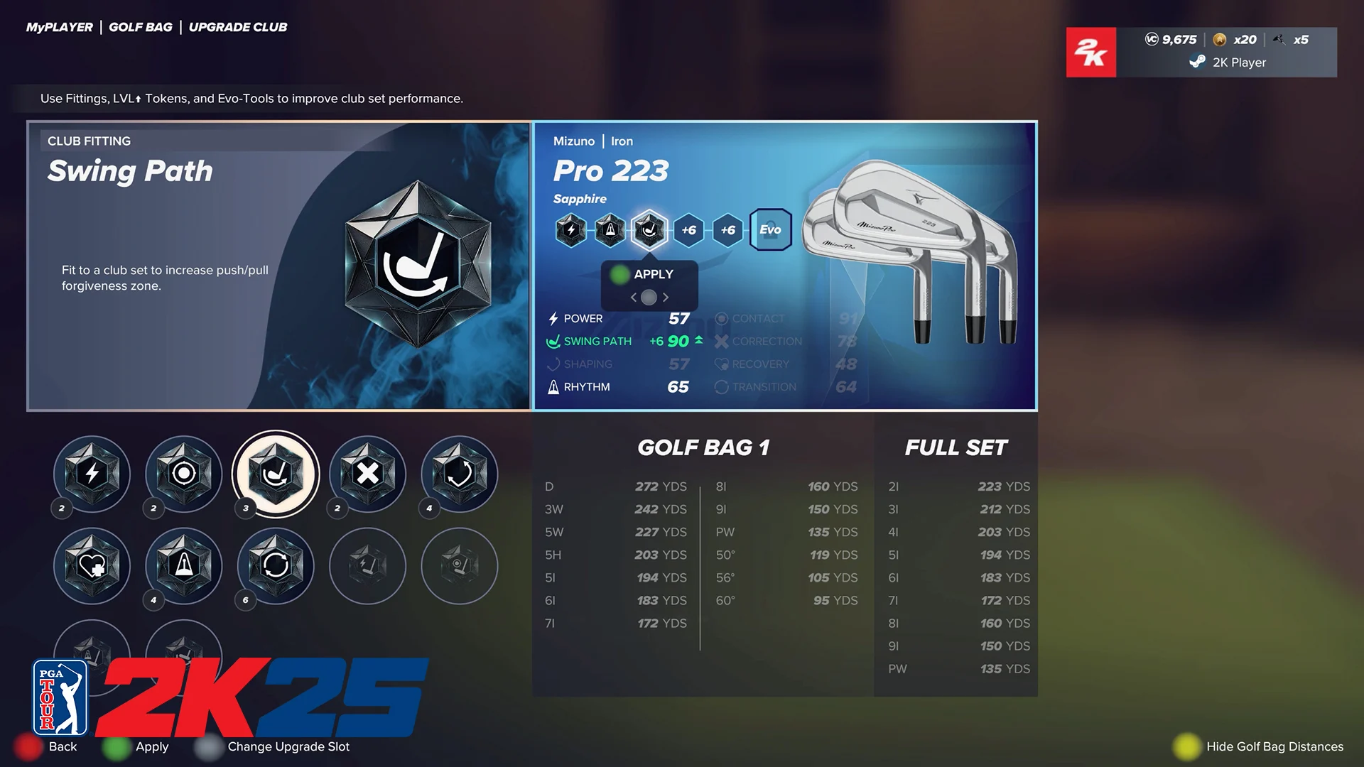 PGA Tour 2k25 Seasons and Clubhouse Pass Détails révélés